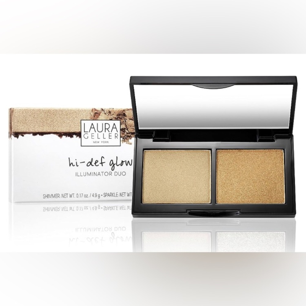 Laura Geller Hi-Def Glow Illuminator Duo in Heart of Gold